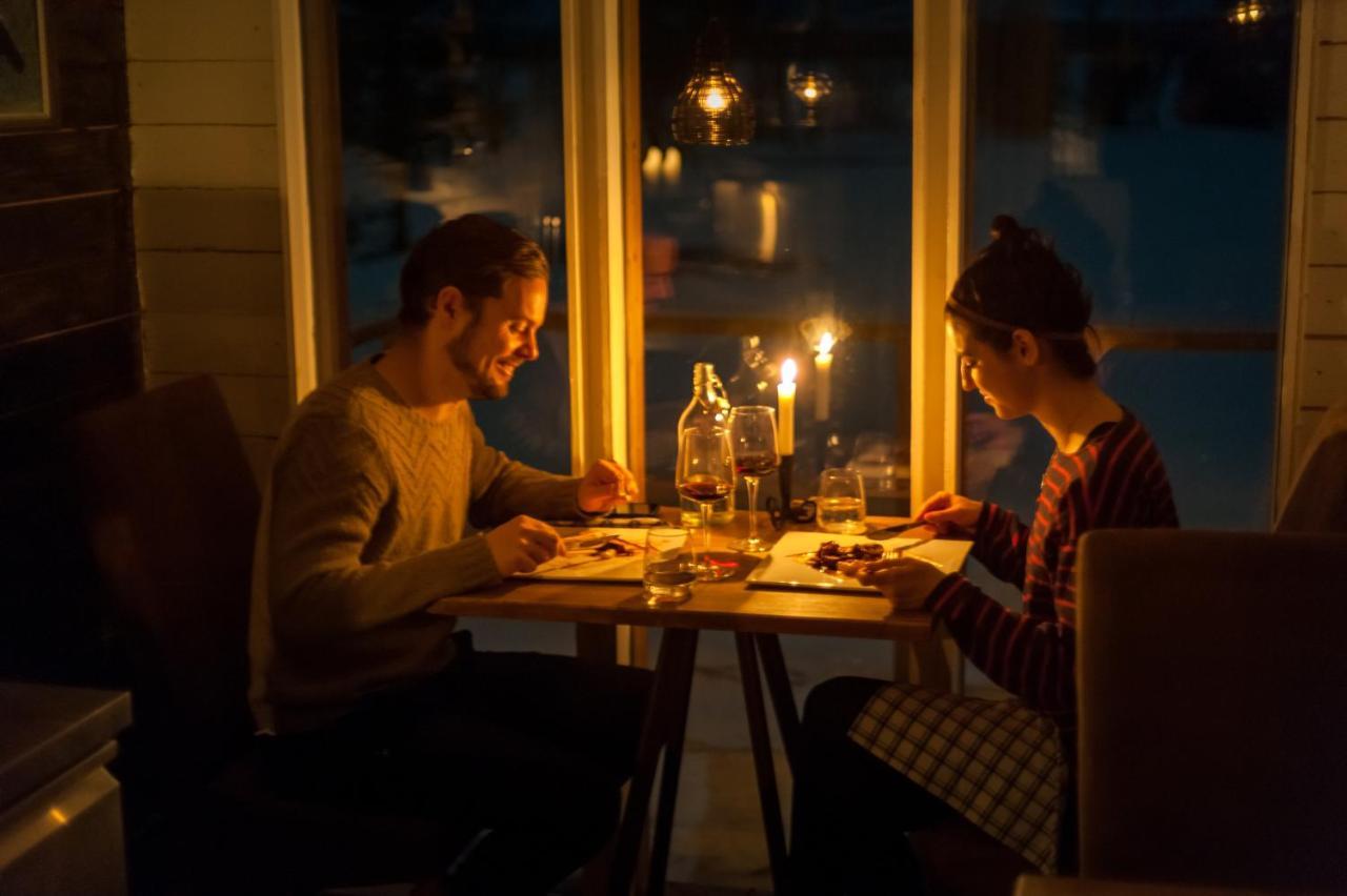 Arctic Gourmet Cabin Kiruna Luaran gambar